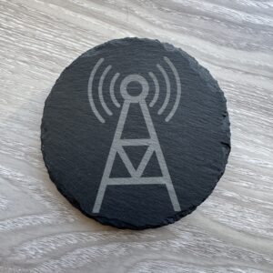 Slate Coaster - Antenna